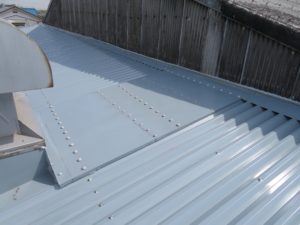 野田市目吹工場　波型スレート屋根カバー工法工事　完了5